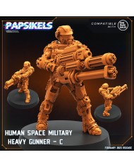 Colonial Space Military - Armored Nuker - A - 1 Mini