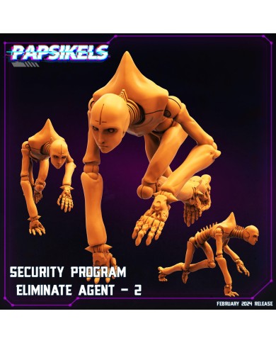 Security Program Eliminate Agent - B - 1 Mini