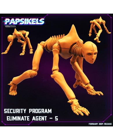 Security Program Eliminate Agent - E - 1 Mini
