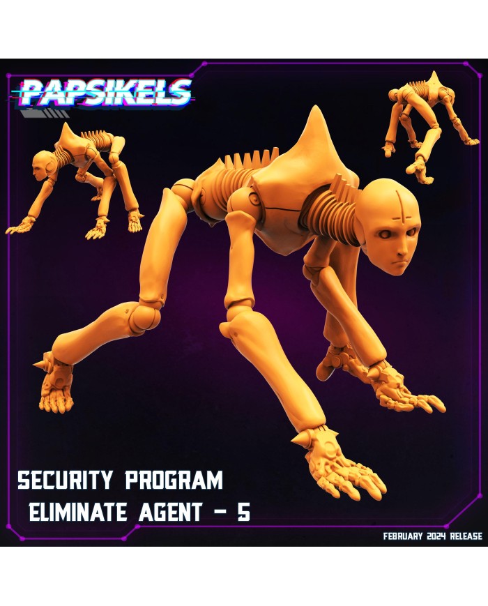 Security Program Eliminate Agent - E - 1 Mini