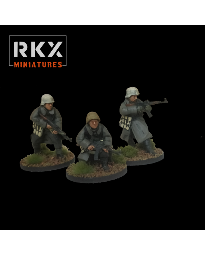 German Winter Infantry with STG44 - 3 Minis