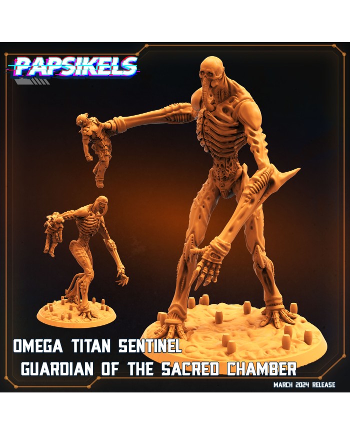 Omega Titan Sentinel - Guardian of the Sacred Chamber - 1 Mini