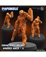 Colonial Space Military - Armored Nuker - B - 1 Mini