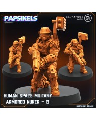 Colonial Space Military - Armored Nuker - A - 1 Mini