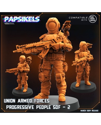 Union Armed Forces - Progressive People SOF - B - 1 Mini