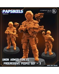 Union Armed Forces - Progressive People SOF - D - 1 Mini