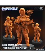 Union Armed Forces - Progressive People SOF - C - 1 Mini