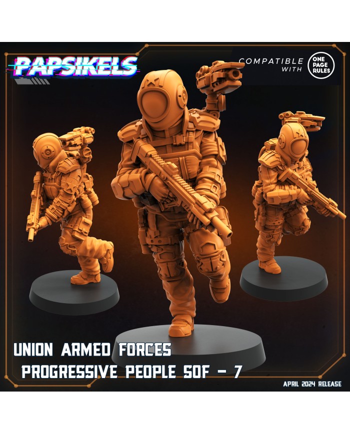 Union Armed Forces - Progressive People SOF - G - 1 Mini