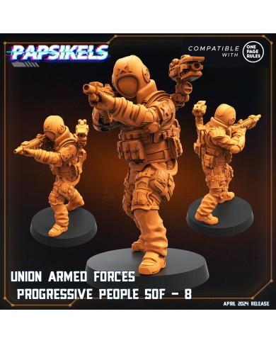 Union Armed Forces - Progressive People SOF - H - 1 Mini