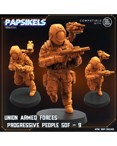 Union Armed Forces - Progressive People SOF - I - 1 Mini