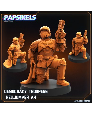 Democracy Troopers - Helljumper - A4 - 1 Mini