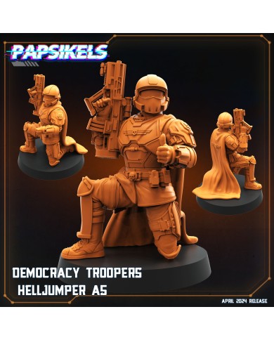 Democracy Troopers - Helljumper - A5 - 1 Mini