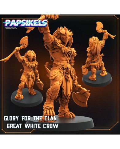 Skull Hunter - Glory For The Clan White Crow - 1 Mini