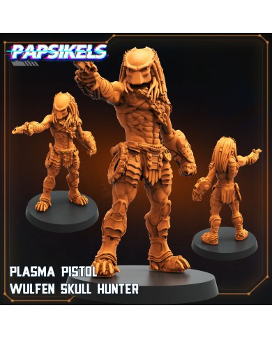 Skull Hunter - Wulfen con Pistola de Plasma - 1 Mini