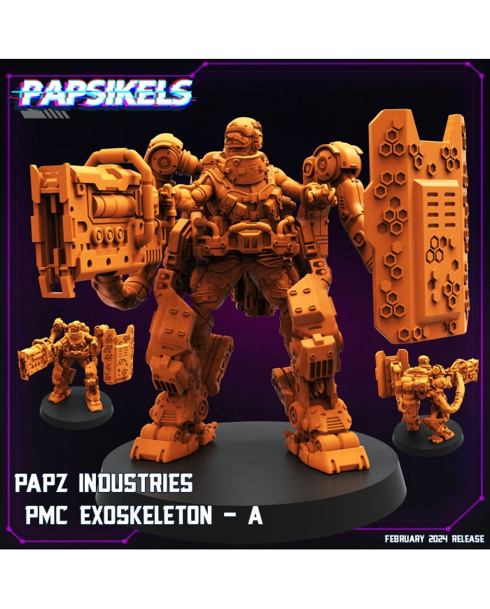 PAPZ Industries - Exoesqueleto PMC - A - 1 Mini