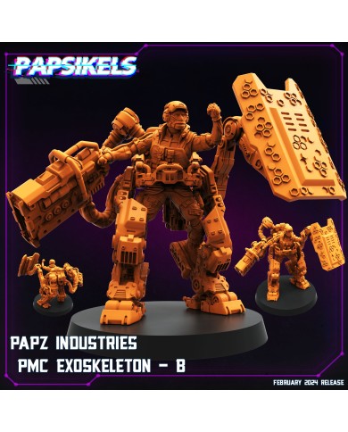 PAPZ Industries - Exoesqueleto PMC - B - 1 Mini