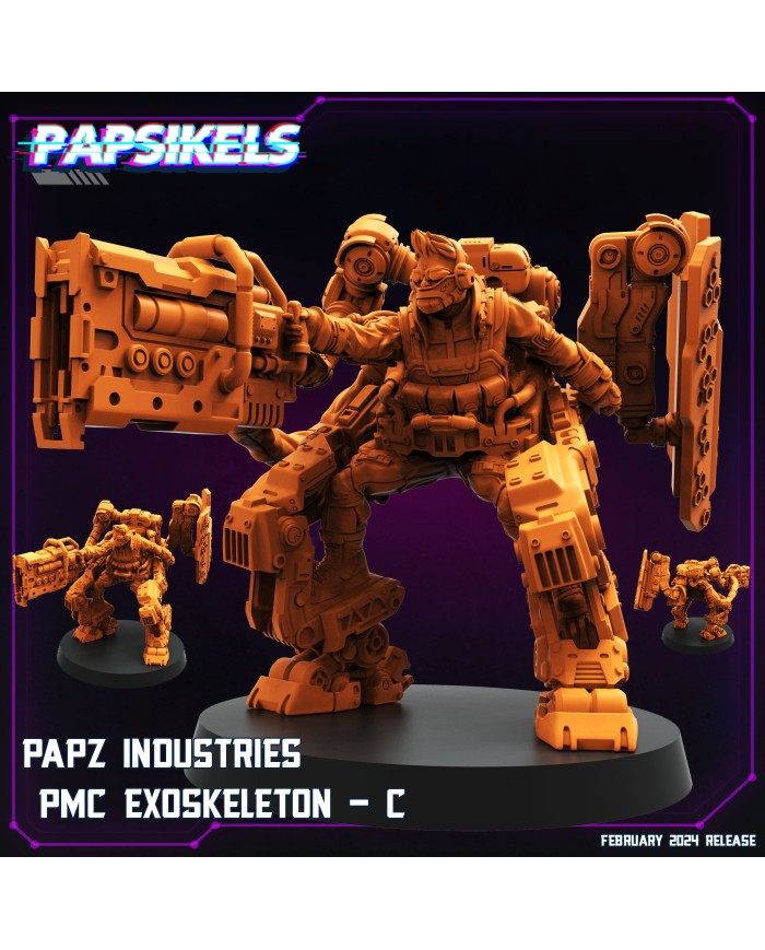 Exoesqueleto PMC de PAPZ Industries - C - 1 Mini