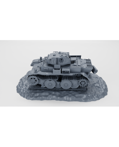 Destroyed Panzer II Ausf.L "Luchs"