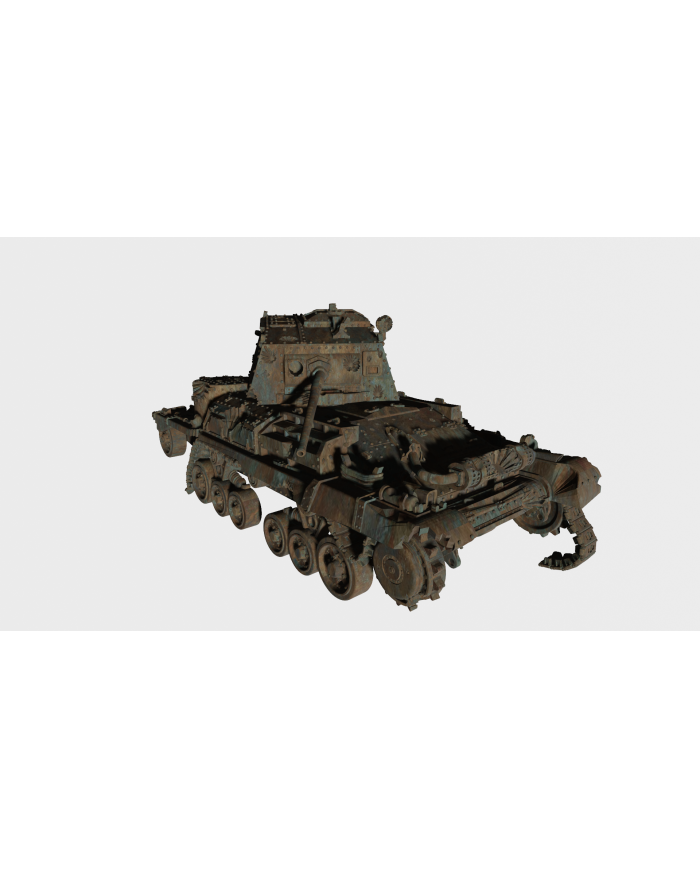 Destroyed Cruiser Tank A9