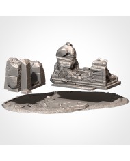 Removile Egyptian Temple Ruins - A