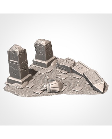 Removile Egyptian Temple Ruins - B