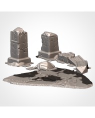 Removile Egyptian Temple Ruins - B
