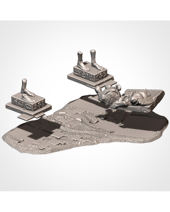 Removile Egyptian Temple Ruins - C