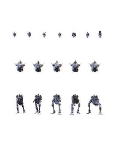 Arqueros Esqueletos (x10)