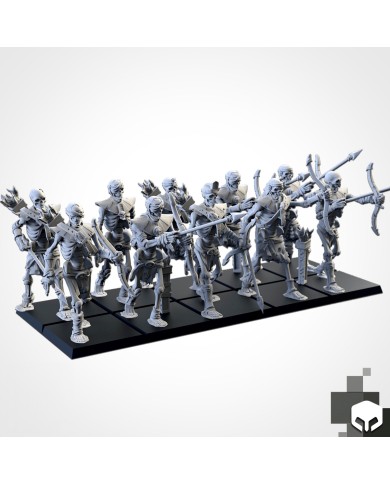 Arqueros Esqueletos (x10)