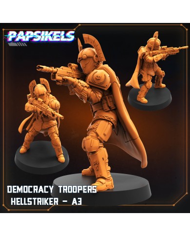 Democracy Troopers - Hellstriker - A3 - 1 Mini