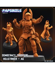 Democracy Troopers - Hellstriker - A5 - 1 Mini