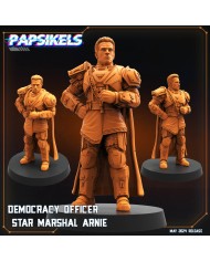 Democracy Officer - Star Marshal Arnie - 1 Mini