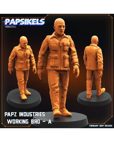 Trabajador de Papz Industries - A - 1 Mini