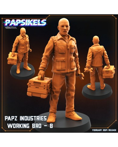 Papz Industries Working Bro - B - 1 Mini