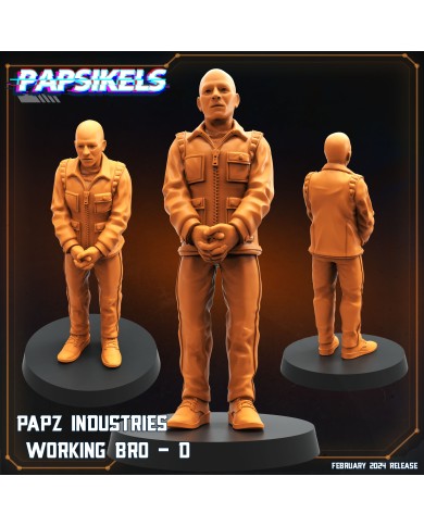 Papz Industries Working Bro - D - 1 Mini