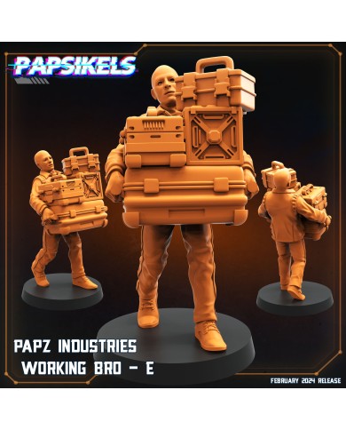 Papz Industries Working Bro - E - 1 Mini