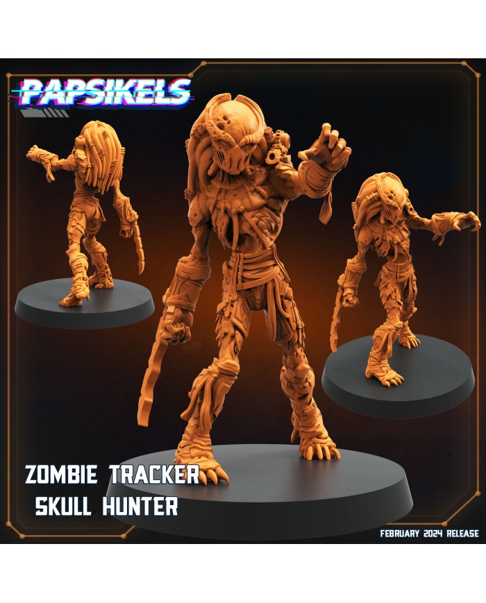 Skull Hunter Zombie Tracker - 1 Mini