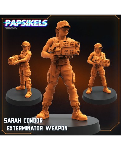Sarah Condor Exterminator Weapon - 1 Mini