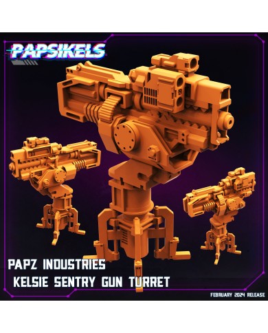 Papz Industries Kelsie Sentry Gun Turret - 1 Mini