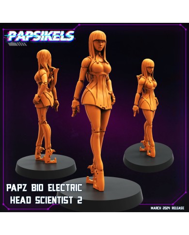 Papz Bio Electric Head Scientist - B - 1 Mini