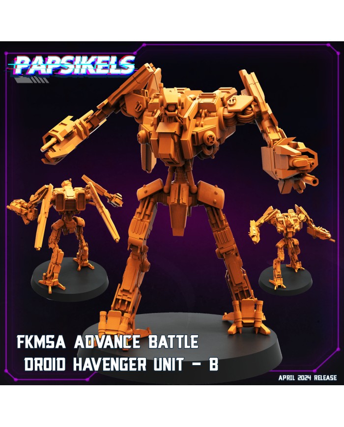 FKMSA Advance Battle Droid Havenger Unit - B - 1 Mini