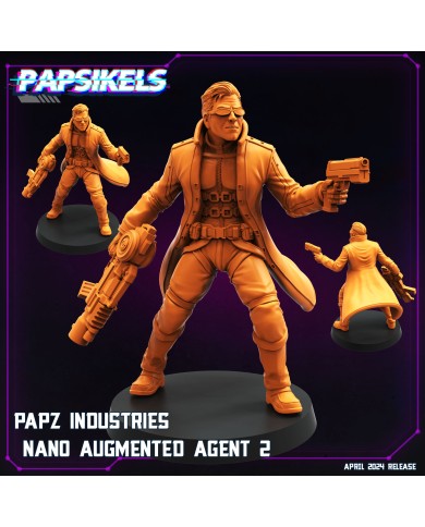 Papz Industries Nano Augmented Agent - B - 1 Mini