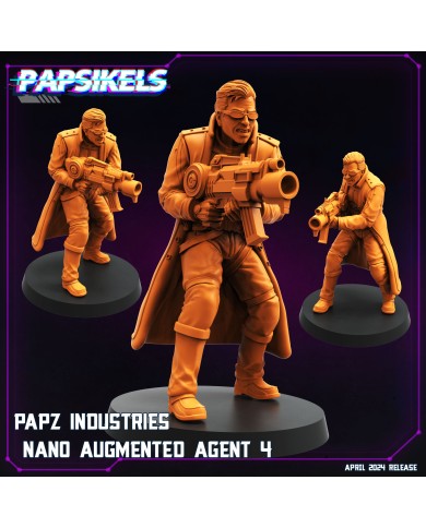Papz Industries Nano Augmented Agent - D - 1 Mini