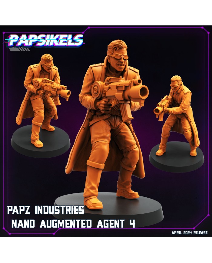 Papz Industries Nano Augmented Agent - D - 1 Mini