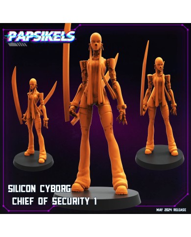 Ciborg de Silicio - Jefe de Seguridad - A - 1 Mini