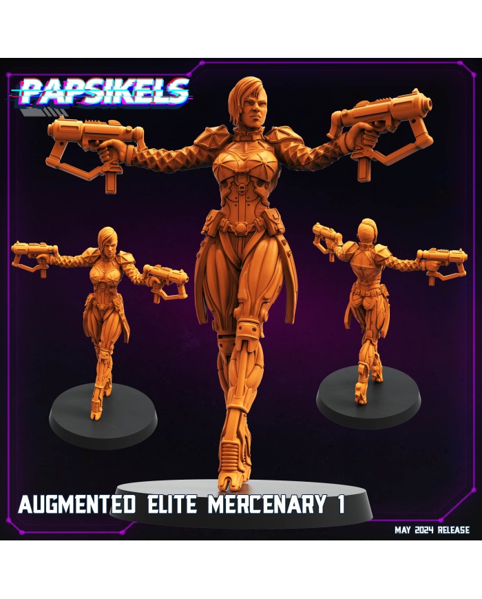 Augmented Elite Mercenary - A - 1 Mini