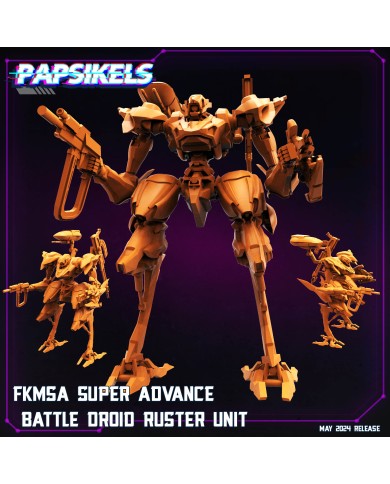 FKMSA Super Advance Battle Droid Ruster Unit - 1 Mini