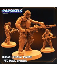 Marine Colonial Humano - PFC Mark Daniels - 1 Mini