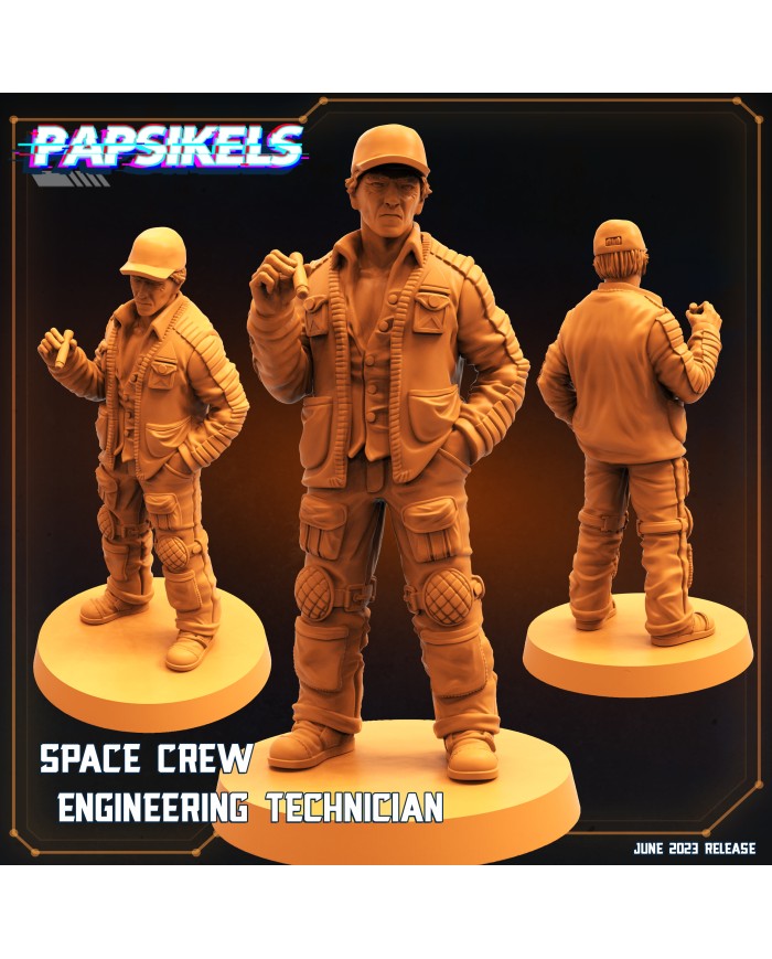 Ingeniero Técnico de Tripulación Espacial|Papsikels Miniatures