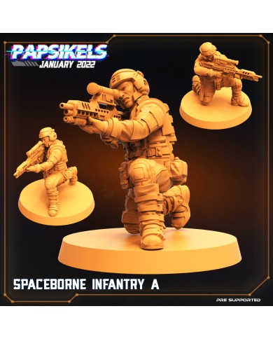 Spaceborne Infantry - A - 1 Mini